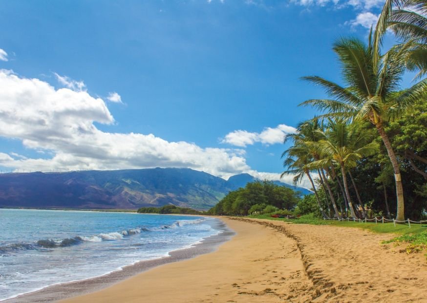 fleming beach Maui south shore image