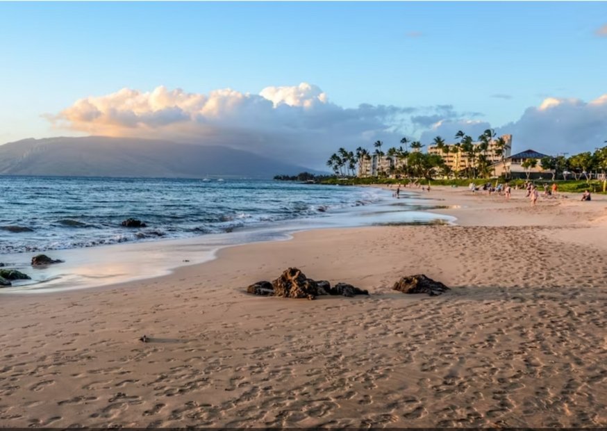 Kamaole 2 beach in South Maui image