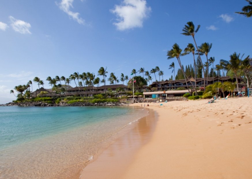 Napili Beach on West Maui shores image